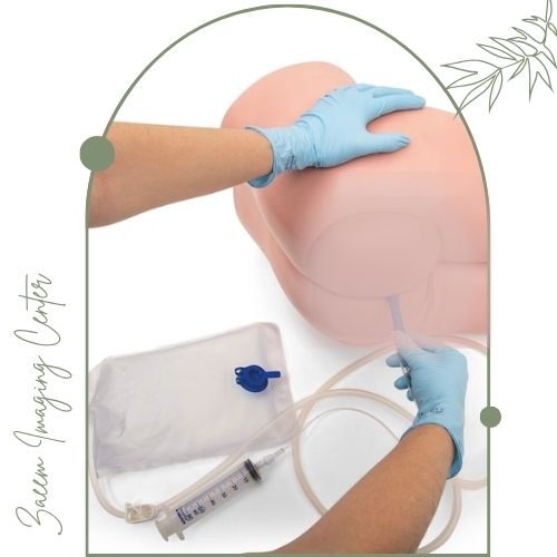 مراحل وارد کردن باریم به روده و تصویربرداری