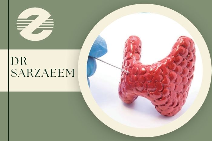آیا بعد از نمونه برداری تیروئید FNA جای زخم می‌ماند؟